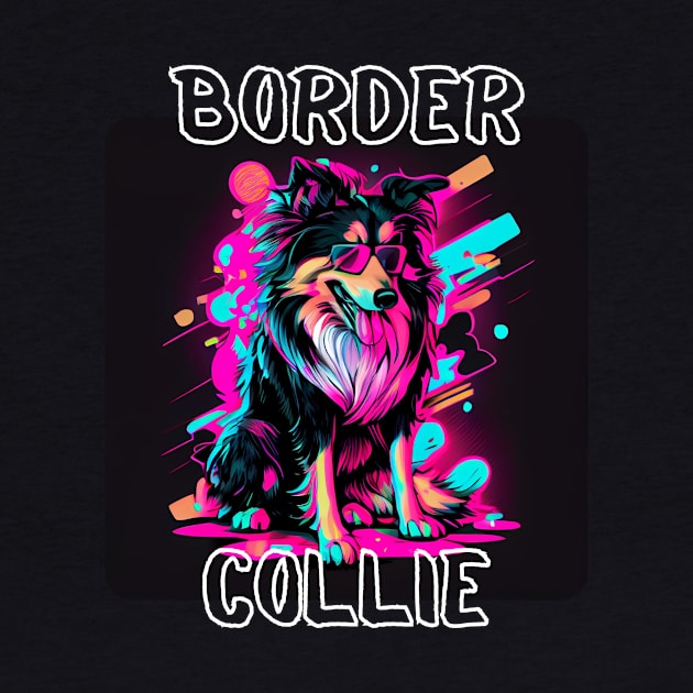 Graffiti Style - Cool Border Collie 4 by PD-Store